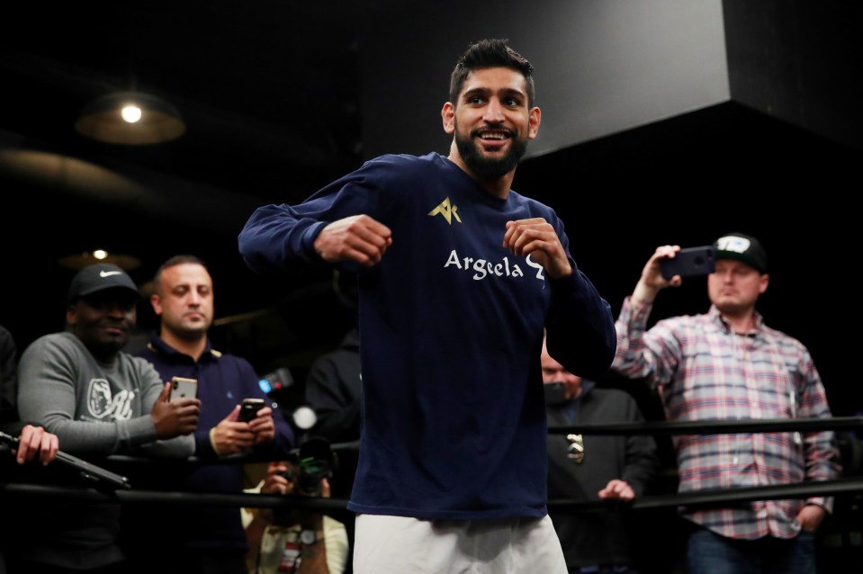 Amir Khan is in San Francisco preparing to fight Terence Crawford