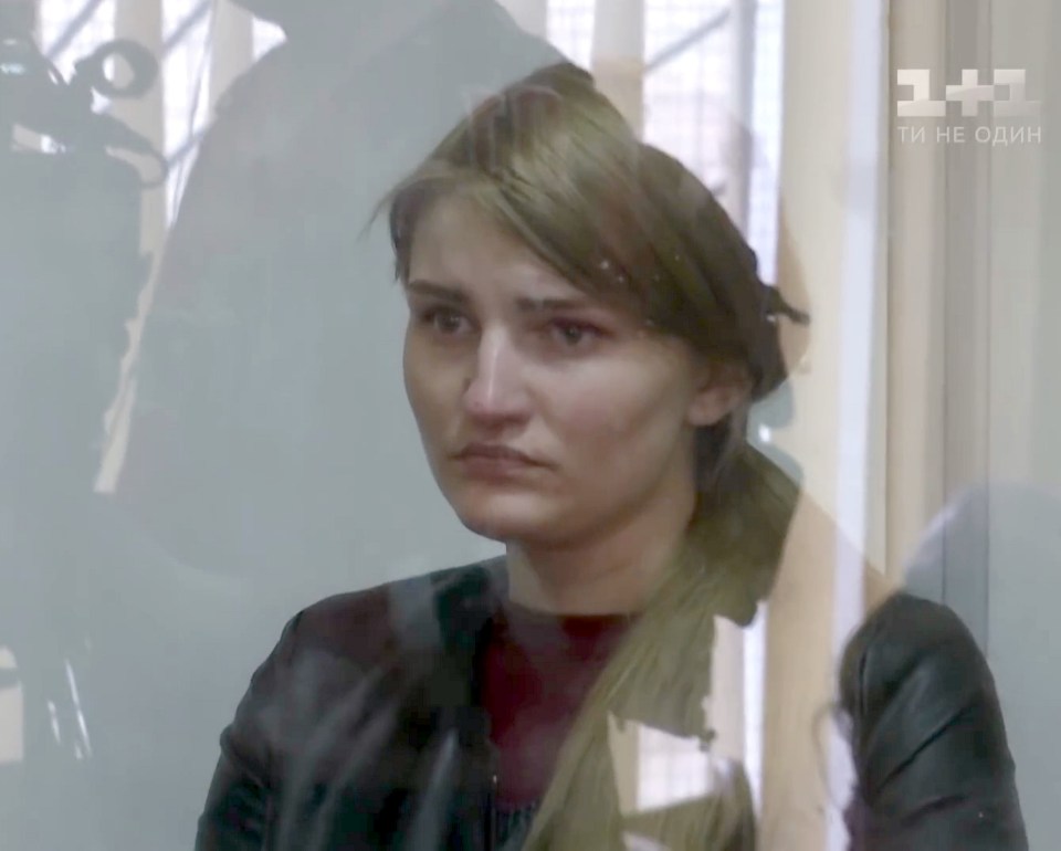  Vladislava Trokhimchuk appeared in court but was unable to explain her actions