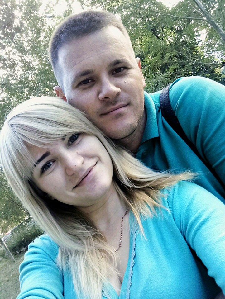  Vladislava Trokhimchuk with her boyfriend Anton Podchapko