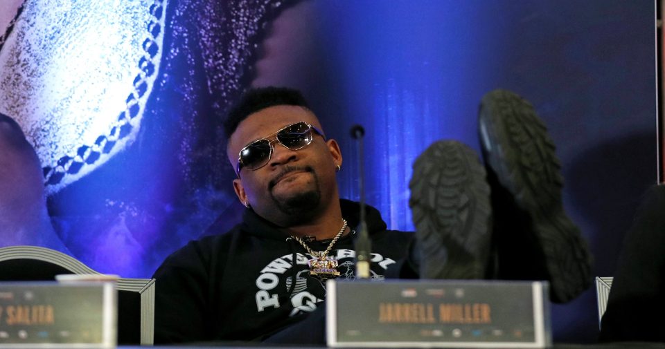 Jarrell Miller has a history of drug abuse, including one in kickboxing in 2014