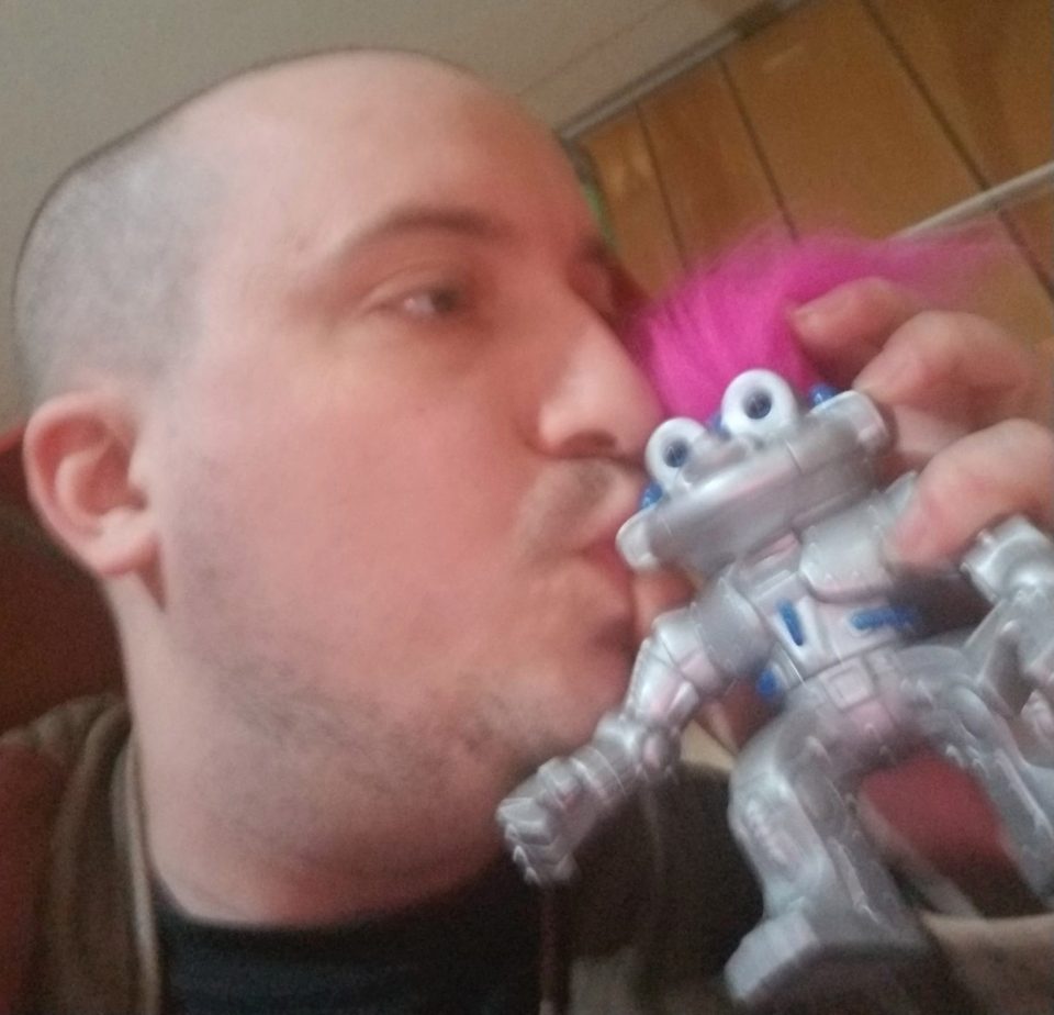  Joey Morris has revealed he is in a relationship with his robot toy