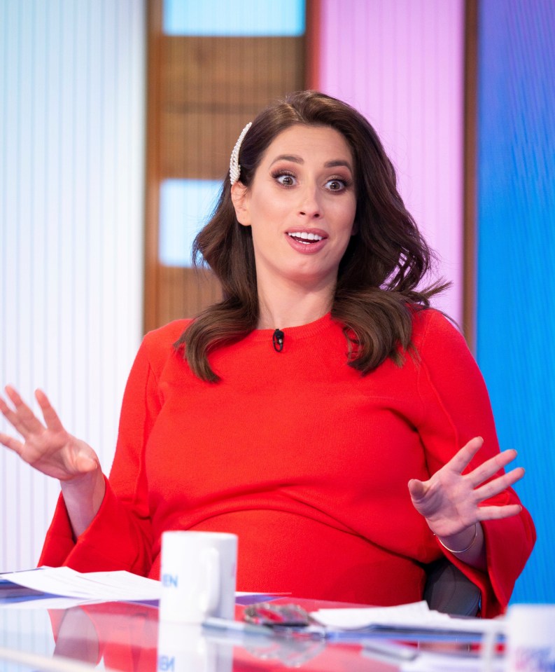 Stacey Solomon as a panellist on Loose Women