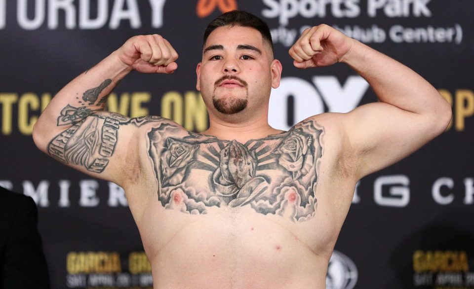  Andy Ruiz is set to fight unified heavyweight champion Anthony Joshua