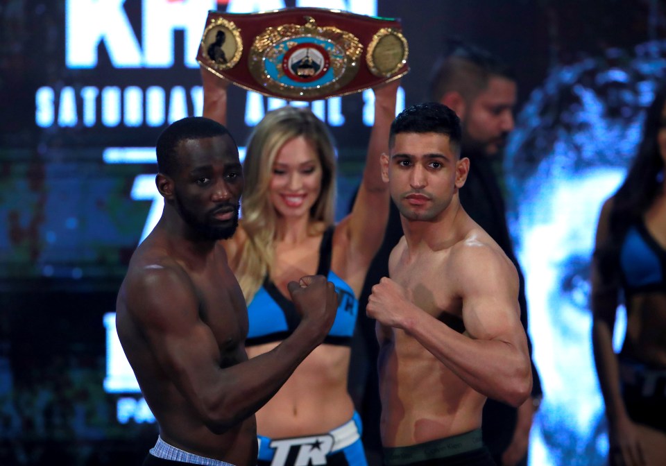 Amir Khan will be hoping to shock the world, and the bookies, and beat Terence Crawford