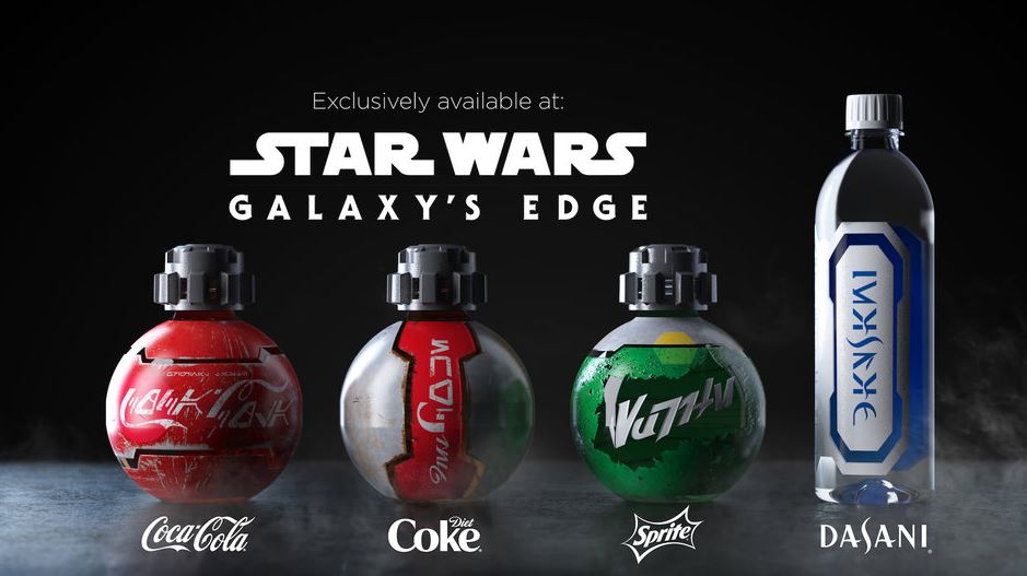  The drinks will be sold at the upcoming Galaxy's Edge theme park