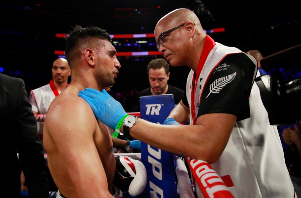 Trainer Virgil Hunter decided to pull Khan out of the contest