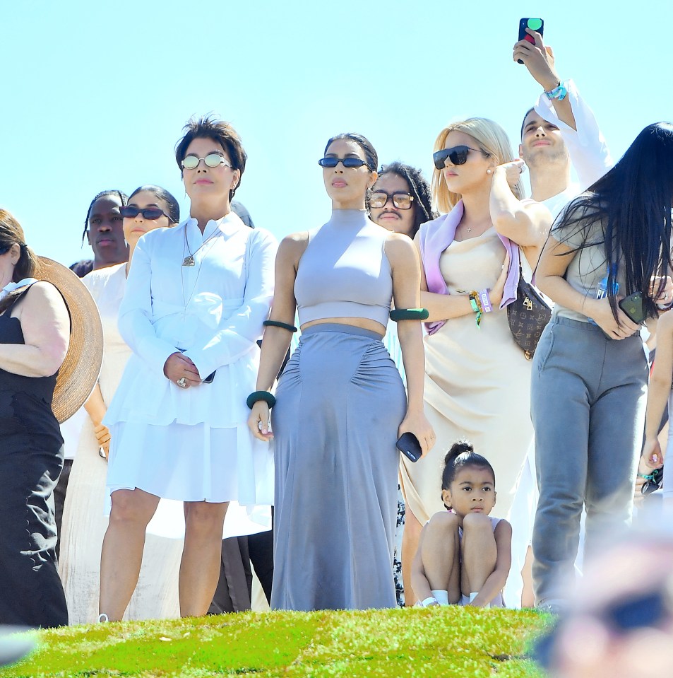 All the family – including momager Kris Jenner – were in attendance