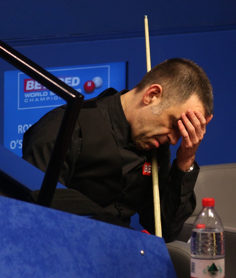 O'Sullivan may have gone for a haircut last night but it did not prove to make the difference he needed