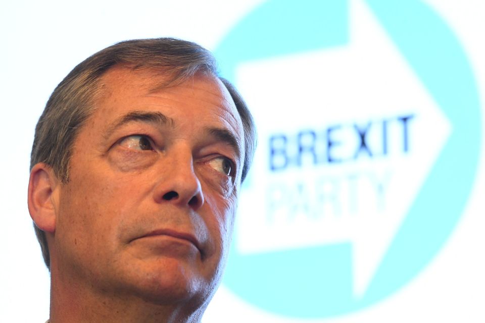  Nigel Farage is surging in the polls for the European elections