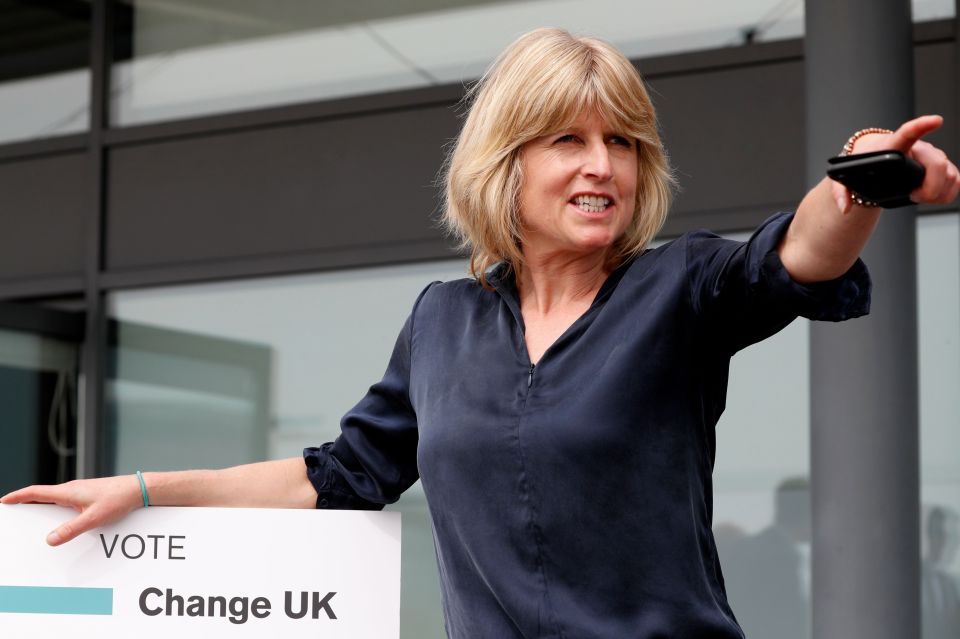  Rachel Johnson is standing for Change UK in the European elections