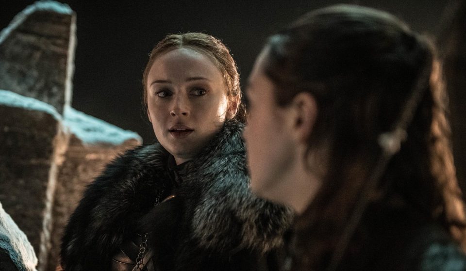  Sansa Stark in battle in episode three of Game of Thrones