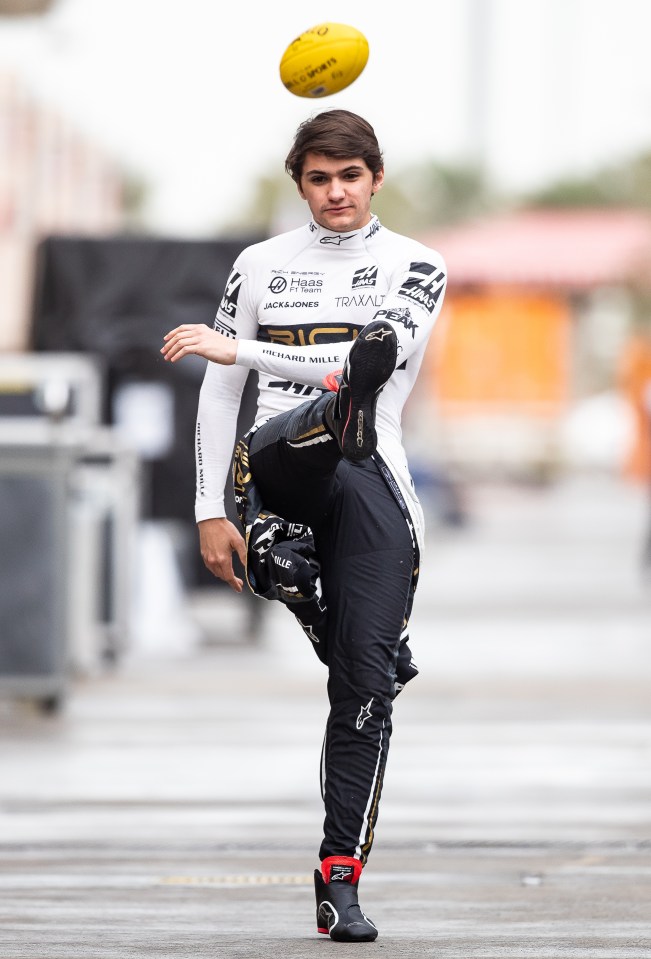  Pietro Fittipaldi returned to racing with his leg still broken