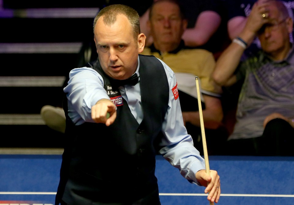 Reigning champion Mark Williams is in hospital after suffering chest pains during his world championship match