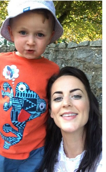  Amanda, pictured with her son Ethan, is battling two conditions