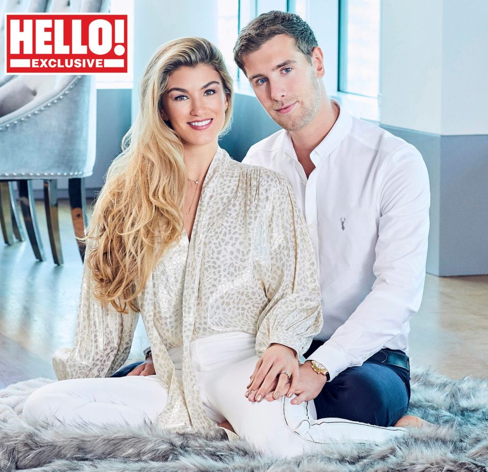  Amy Willerton is engaged after forcing fiance Daniel Day to propose twice because he "did it wrong"