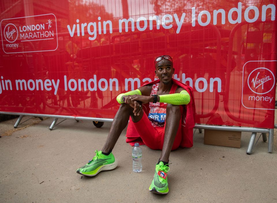  Mo says the hotel row didn't distract him from the marathon at all