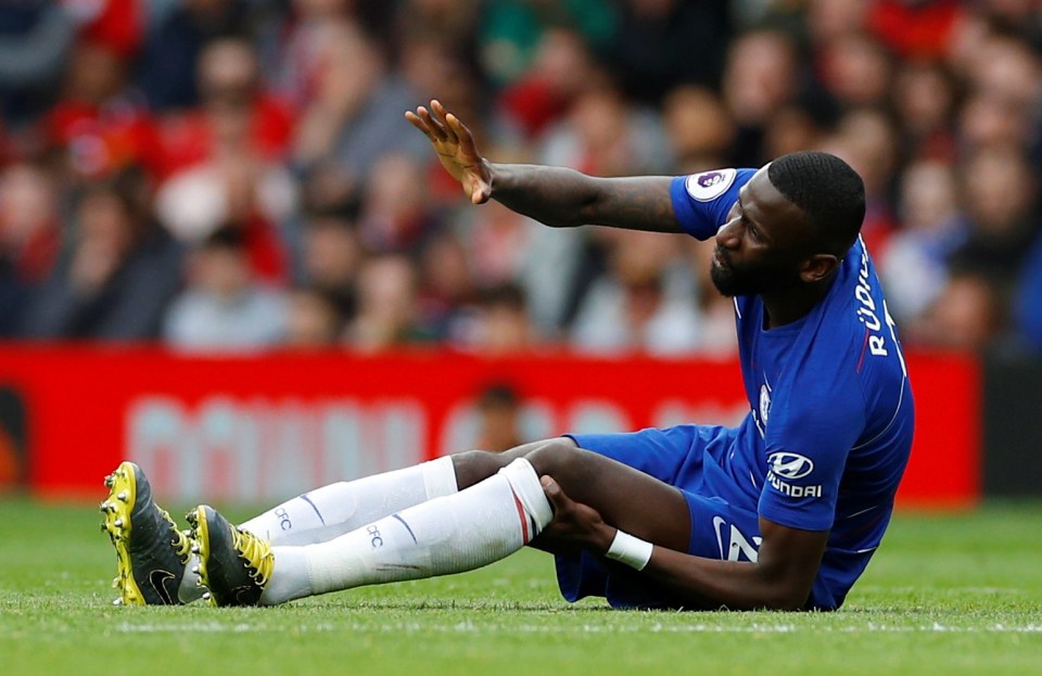  Antonio Rudiger will miss the rest of the season after successful surgery on his knee in Rome