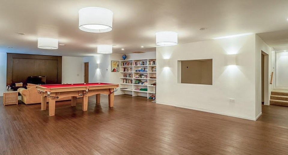 It also has a games room and heated floors