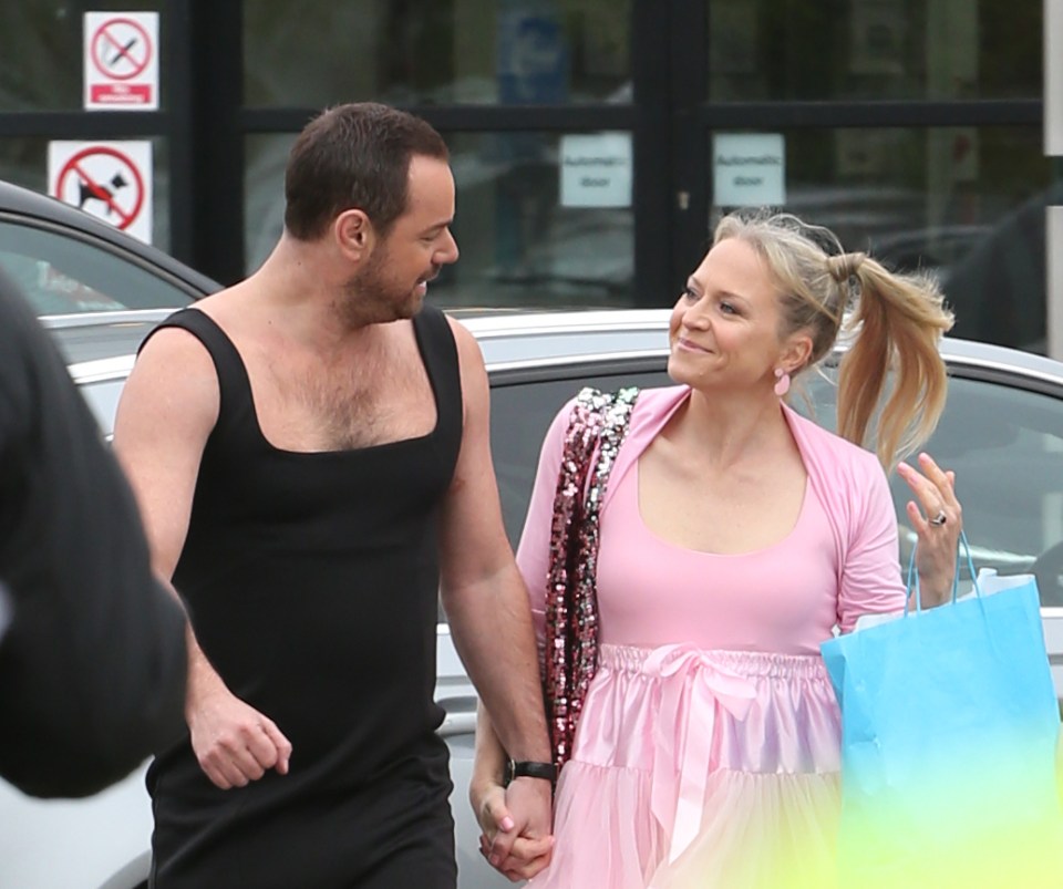  Danny's onscreen wife Kellie Bright was Baby Spice