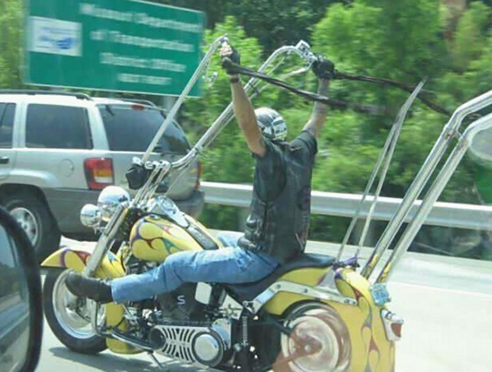  We seriously doubt this bike is road legal