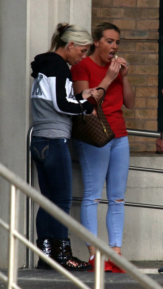  Big Fat Gypsy Wedding star Josephine 'Josie' McFadyen (right), 25, allegedly part of gang who attacked pregnant woman