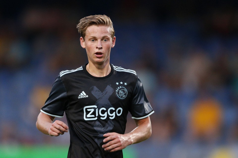  De Jong shot to fame at Dutch giants Ajax before embarking on a Barcelona adventure