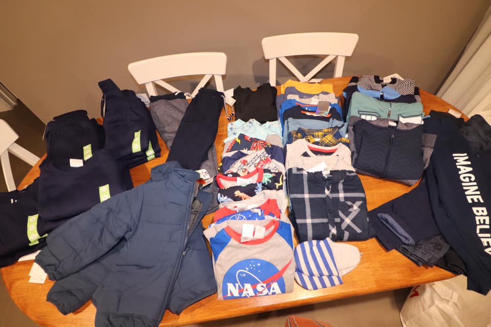 A mum has revealed the clothes she bought for her two sons that will last then six months