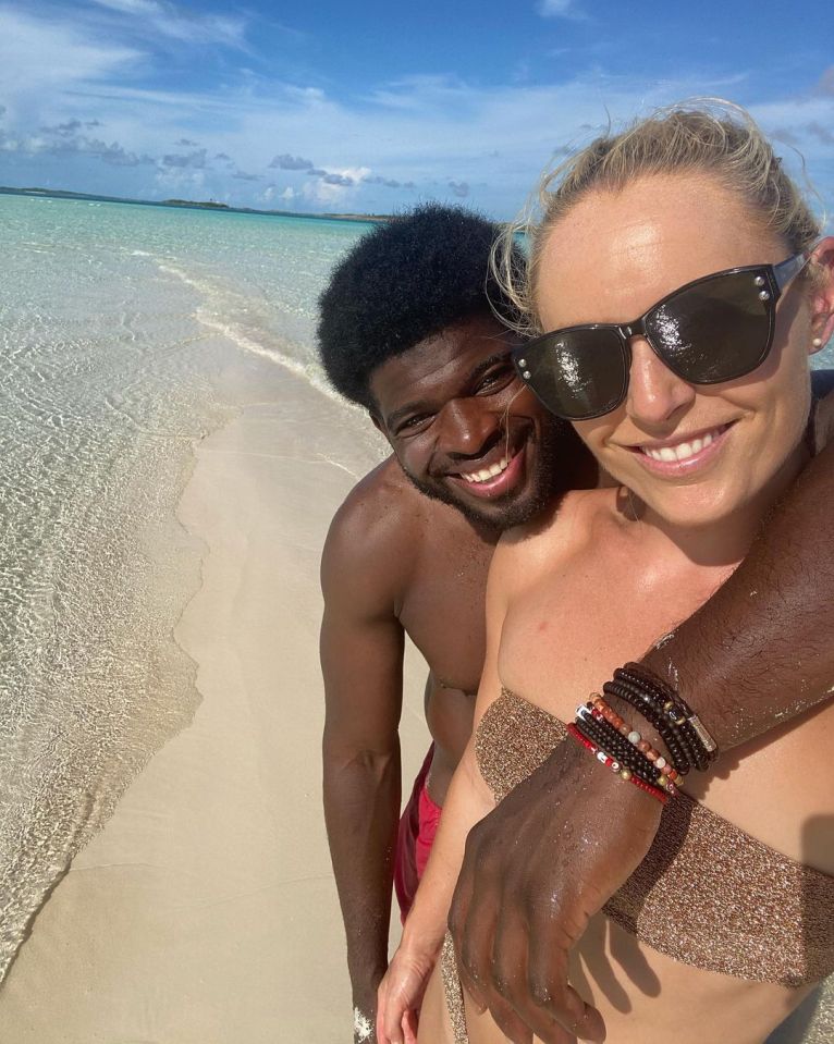  Vonn was in a three year relationship with NHL player P.K. Subban