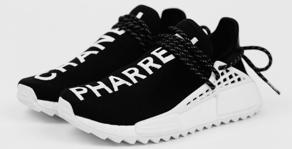  Rapper Pharrell Williams designed these shoes with Adidas and Chanel