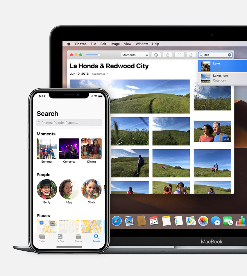  You can search for exact photos using your iPhone or Mac