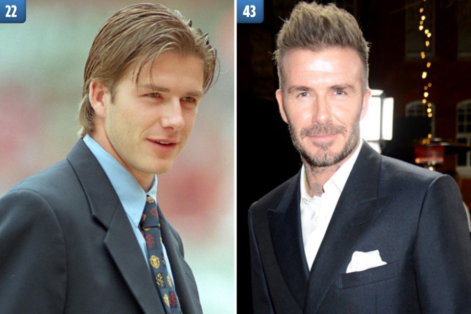  David Beckham has perfected his style as he's gotten older