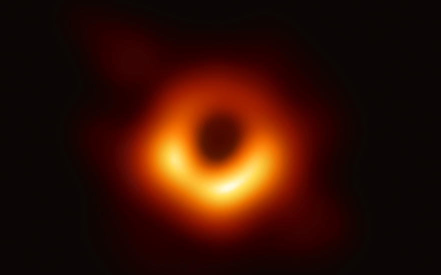  This is the first ever picture of a black hole