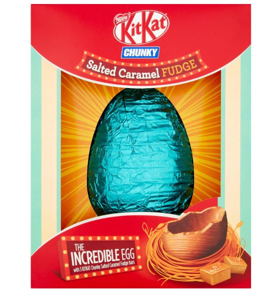 KitKat's £8 Salted Caramel Fudge Easter Egg was the best luxury egg and one of the overall winners