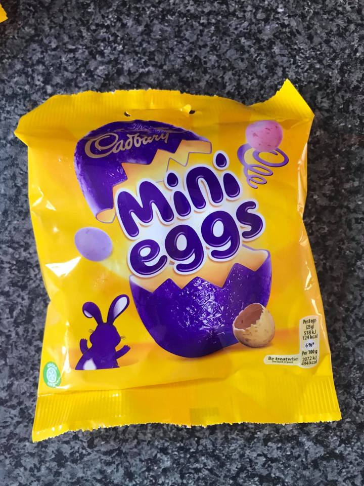 One shopper spotted packs of Mini Eggs on sale for 49p