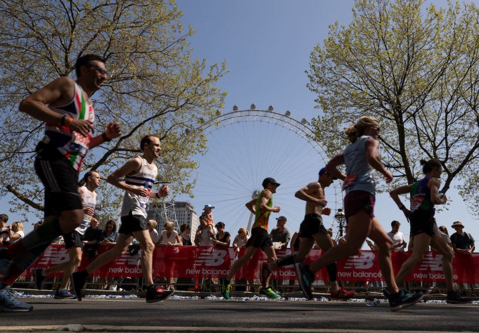 The first London Marathon took place in 1981