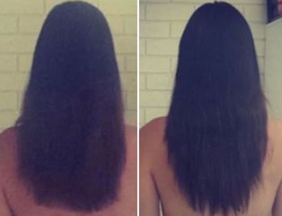  One of their rave reviews came from a customer who shared their hair growth with before and after shots over 60 days