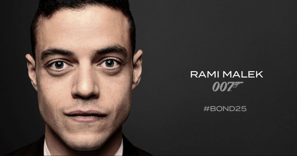  Rami Malek will be playing a Bond villain in the 25th movie