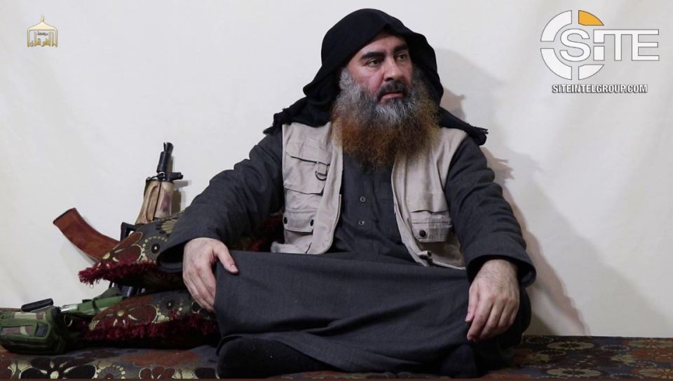  Al-Baghdadi is heard addressing Isis' defeat and revenge attacks