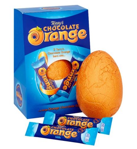  Terry's £4 Chocolate Orange Easter egg won in the branded eggs category