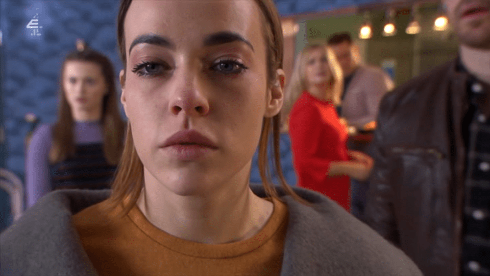  Sinead went through a range of emotions during last night's episode