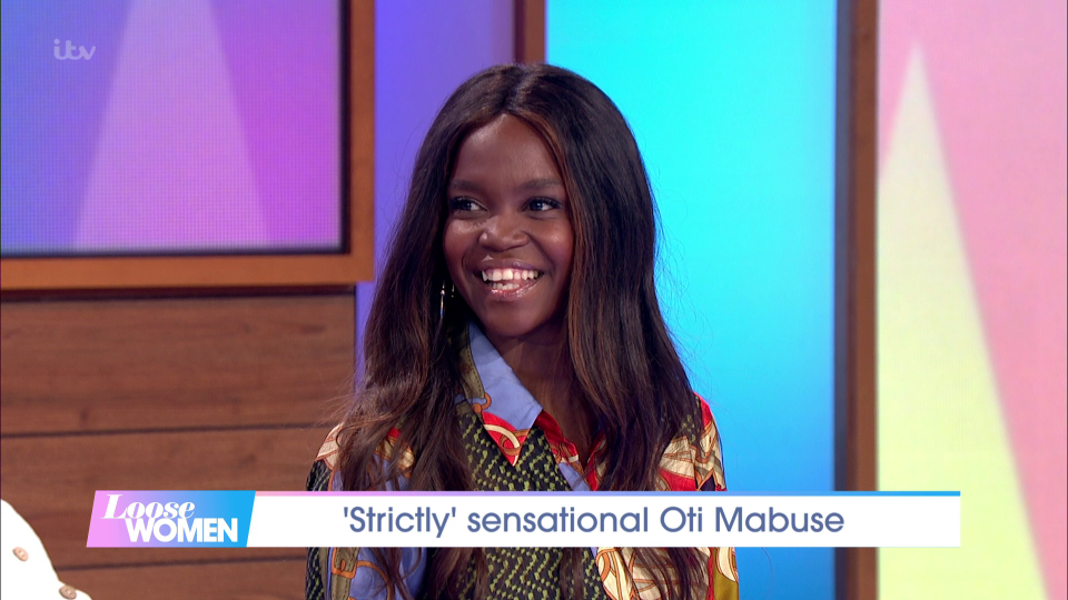  Oti Mabuse finds it sexy when her husband scares other men away - especially on Strictly