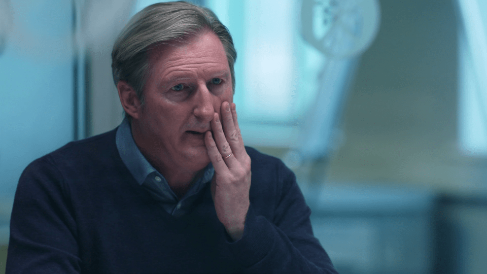  Superintendent Ted Hastings tried to protest his innocence in tonight's dramatic scenes