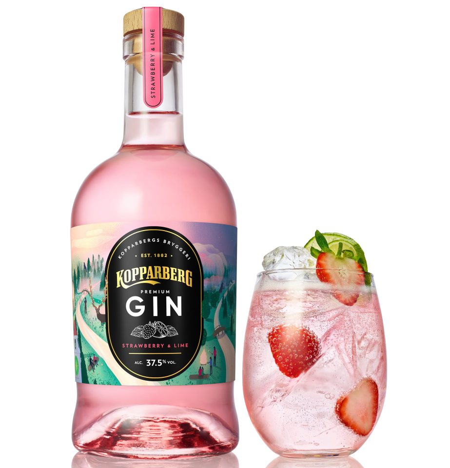  Kopparberg is launching a strawberry and lime flavoured gin