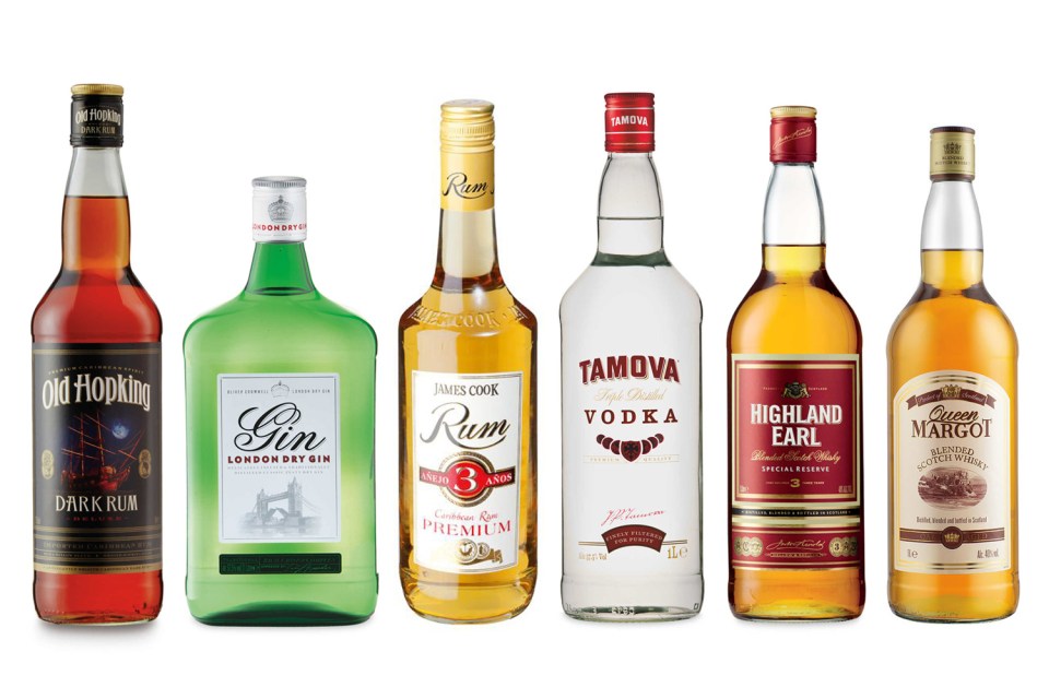  These own-brand bottles of booze at Aldi and Lidl give you the best value for your money