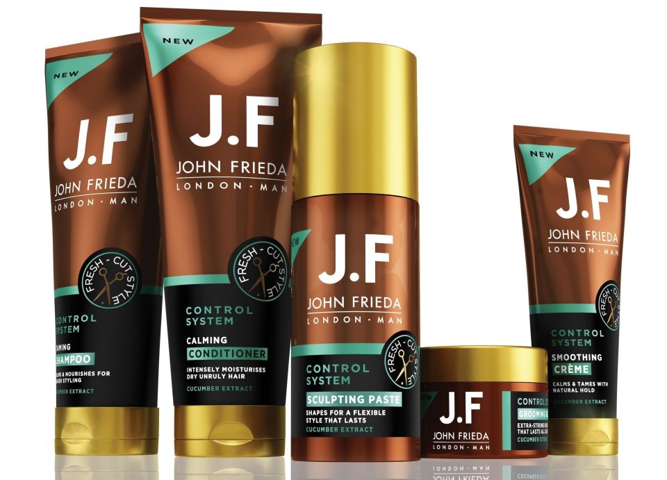  John Frieda grooming range is sold exclusively at Boots