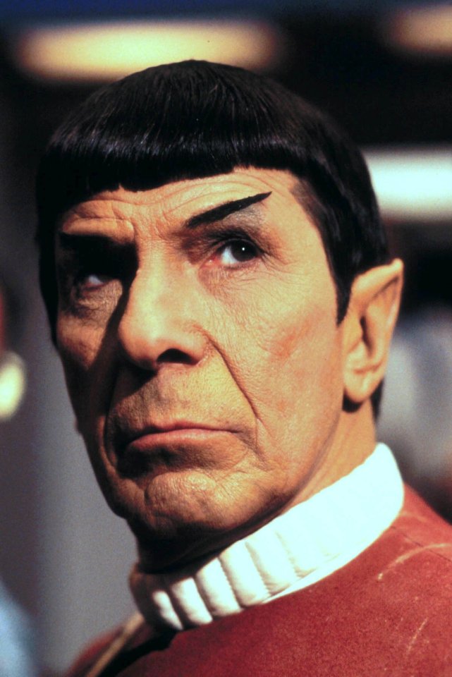 Leonard Nimoy as Spock