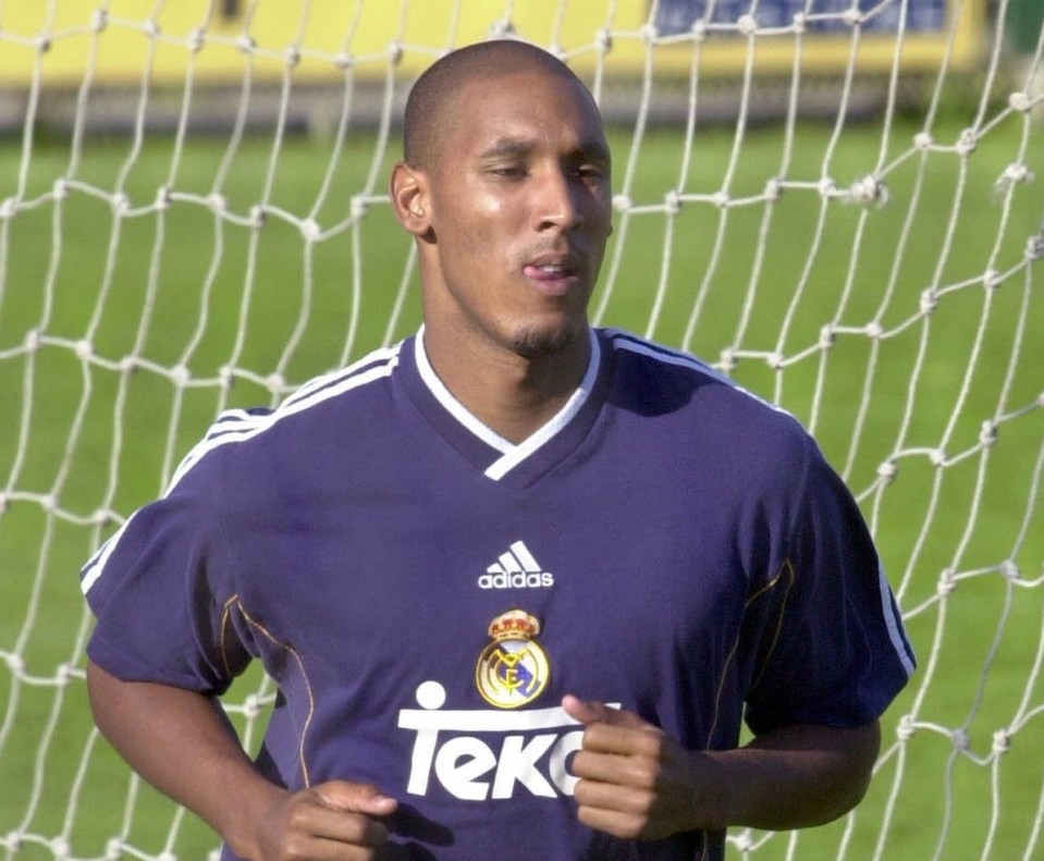 Nicolas Anelka scored seven goals in 33 games for Real Madrid