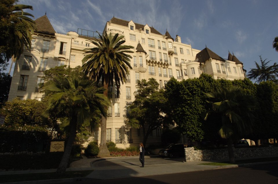  The Church of Scientology Celebrity Centre in the Hollywood section of Los Angeles, US