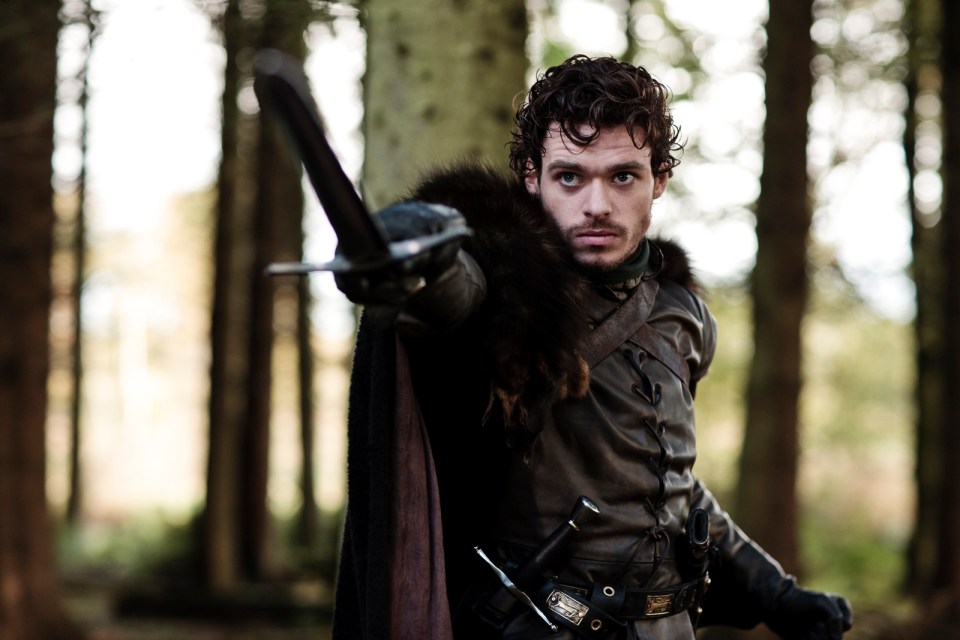 Actor Richard Madden played the then-crowned King in the North, Robb Stark, in Game of Thrones