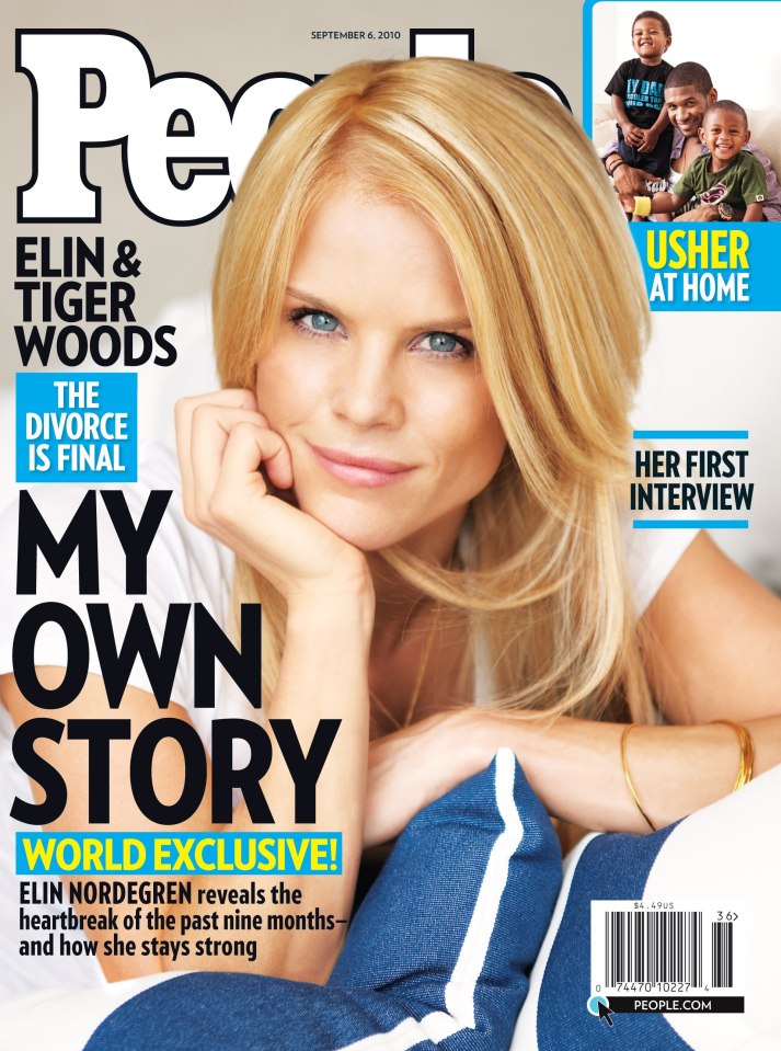  Elin told People Magazine she'd "been through hell" following the breakdown of her marriage